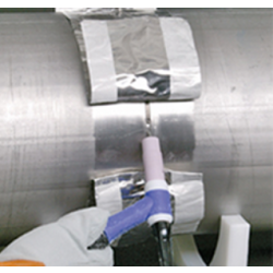 Taśma spawalnicza EZ Zone 101 mm x 22 m -z 50 mm strefą bezklejową