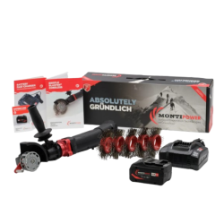 Szczeciniarka Bristle Blaster AKU LiHD 18V/8Ah Industrial Box Set