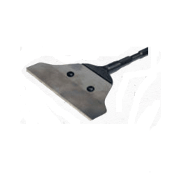 Skrobak płaski 203mm krawędź skośna