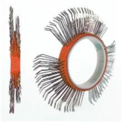 Szczotka jednorzędowa Bristle Blaster PRAWA 11 mm INOX