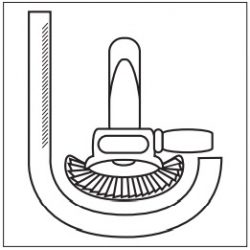 Tarcza listkowa MINI FLEXI fi 50